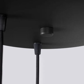 Lustră pe cablu Sollux SL.1715 HALO 3xG9/8W/230V d. 25 cm negru