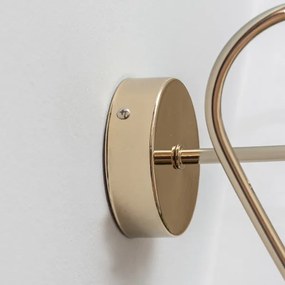 Aplica de perete OXFORD, 1xE27/15W/230V, aurie