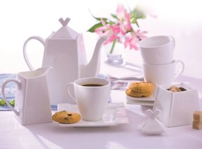 Serviciu servire cafea, 17 piese, 6 persoane, Kubiko