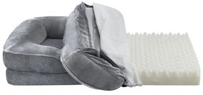 Juskys Pat pentru caini Sheena L 98 x 70 cm - gri