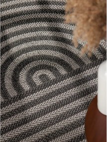 Covor pentru exterior și interior negru/crem 160x230 cm Haringey Woodfield – Ted Baker