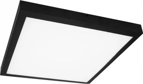 Panou LED aplicat CHRIS LED/20W/230V 4000K 40x40 cm negru