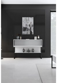 Măsuță consolă Luna 4 (Negru + Alb) . 1102307