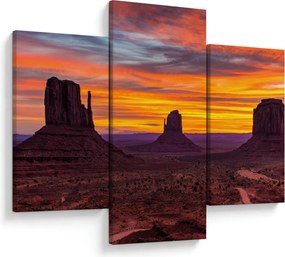 Tablou - Monumentul Valley în Arizona (90x60 cm)