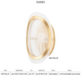 Aplica de perete design modern DANES
