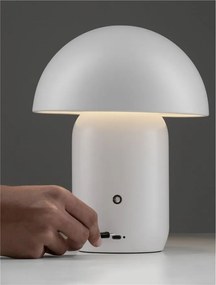 Veioza LED design decorativ POIS alba, NVL-9050171