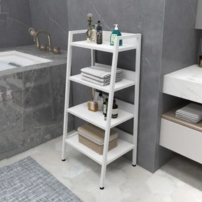 Dulapior cu etajere pentru baie si bucatarie, alb, 100  cm