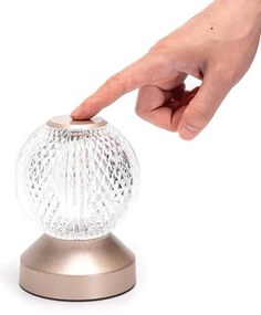 Lampă LED RGB reîncărcabilă dimabilă de masă Aigostar LED/1W/5V 1800mAh 13,5 cm + telecomandă