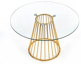 Masa Liverpool sticla - d120xh75 cm