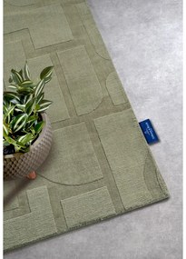 Covor tip traversă verde țesut manual din lână 80x250 cm Alexis – Villeroy&amp;Boch