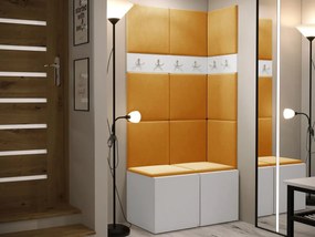 Mobilier hol Tovenaz I (Alb + Galben) . 1104766