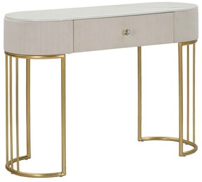Masă consolă bej 100x40 cm Montpellier - Mauro Ferretti