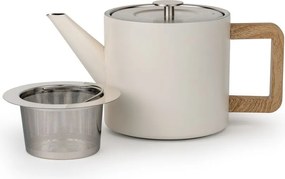 Ceainic fildeș cu filtru din oțel inoxidabil 1,1 l Duet Narvik – Bredemeijer