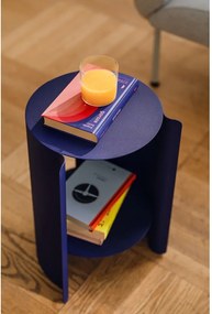 Măsuță auxiliară rotundă din oțel ø 32 cm Wa – noo.ma