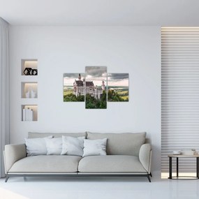 Tablou - Castelul pe stânci (90x60 cm)