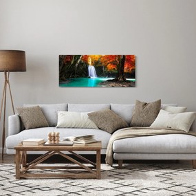 Tablou - Laguna de Smarald (120x50 cm)