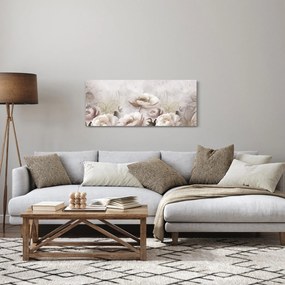 Tablou - Tufe roz (120x50 cm)