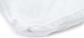 Pilota de vara matlasata 140x200 cm cu perna 70x90 cm ECONOMY PEACH, albă