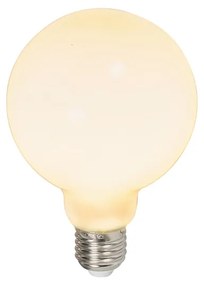 Lampă LED E27 reglabilă G95 opal 7,5W 806 lm 2700K