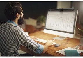 Ledvance - Iluminare LED reglabilă monitor SUN@HOME LED/2,5W/5V Wi-Fi