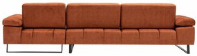 Canapea de colț Mustang Small Right Orange