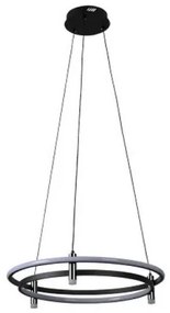 Lustră LED reglabilă suspendată pe cablu, 100W, 230V, 3000–6500K, Ø 60 cm, cu telecomandă