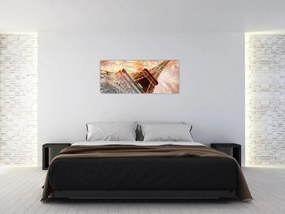 Tablou - Turnul Eiffel în stil vintage (120x50 cm)