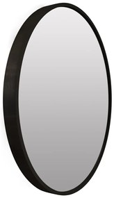 Oglinda rotunda neagra TELA Diametrul oglinzii: 40 cm