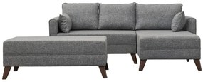 Canapea extensibilă de colț Bella Corner Right 2 Grey