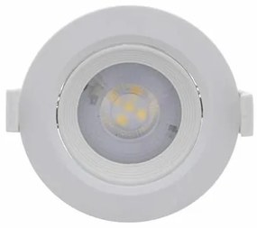 Spot LED incastrabil rotund mobil 5W 75mm 4000K, Well