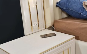 Valentina Set de mobila turcesc de elită pentru dormitor în stilul Modern
