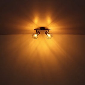 Spot PRISKA 2xE27/40W/230V Globo 54017-2M