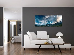 Tablou cu munții (120x50 cm)