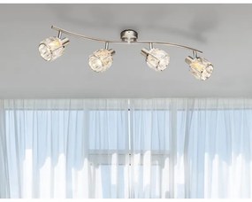 Globo 54356-4 - Lampă spot KRIS 4xE14/40W/230V