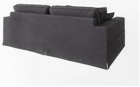 Canapea gri antracit 236 cm Nora – Ropez