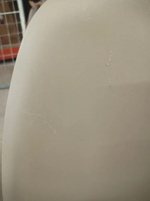 Reducere Scaun de dining OSAKA din plastic, bej, calitate II