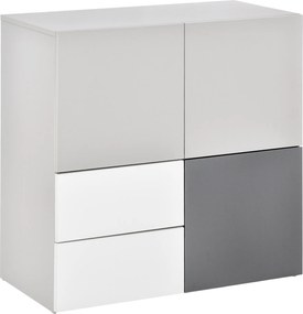 HOMCOM Dulap multifunctional cu sertare si usi, mobilier pentru Camera de zi Dormitor Birou | Aosom Romania