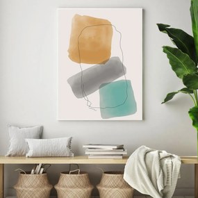 Poster - Abstracție pictată (A4)