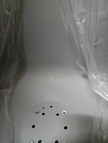 OFERTA Scaun gri deschis BALI MARK cu picioare din lemn de fag II. calitate