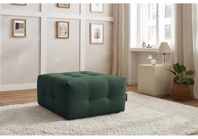 Taburet pentru canapea modulară verde închis Kleber - Bobochic Paris