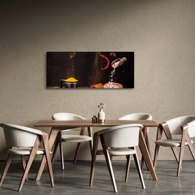 Tablou - Condimente în mișcare (120x50 cm)