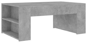 Masuta de cafea, gri beton, 100 x 60 x 42 cm, PAL 1, Gri beton