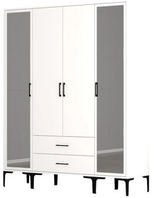 Dulap de haine Kiara RTR (Alb). 1088540