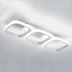 Plafonieră LED dimmabilă, 33W/230V, 3000-6500K, albă, Wi-Fi Tuya + telecomandă