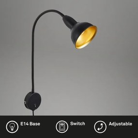 Lampă de perete HYGGE 1xE14/25W/230V Briloner