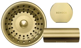 Parti vizibile Schock pt chiuveta cu kit de scurgere automat WEMD150 White Gold