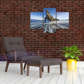 Tablou cu piatra înghețată (90x60 cm)