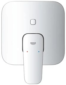 Baterie cada-dus incastrata Grohe Cubeo crom lucios fara corp ingropat