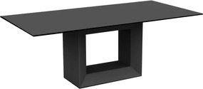 Masa dining de exterior / interior design ultra-modern premium 200x100cm VELA