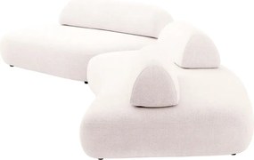 Canapea fixa design LUX din 2 module Residenza, Lyssa off-white